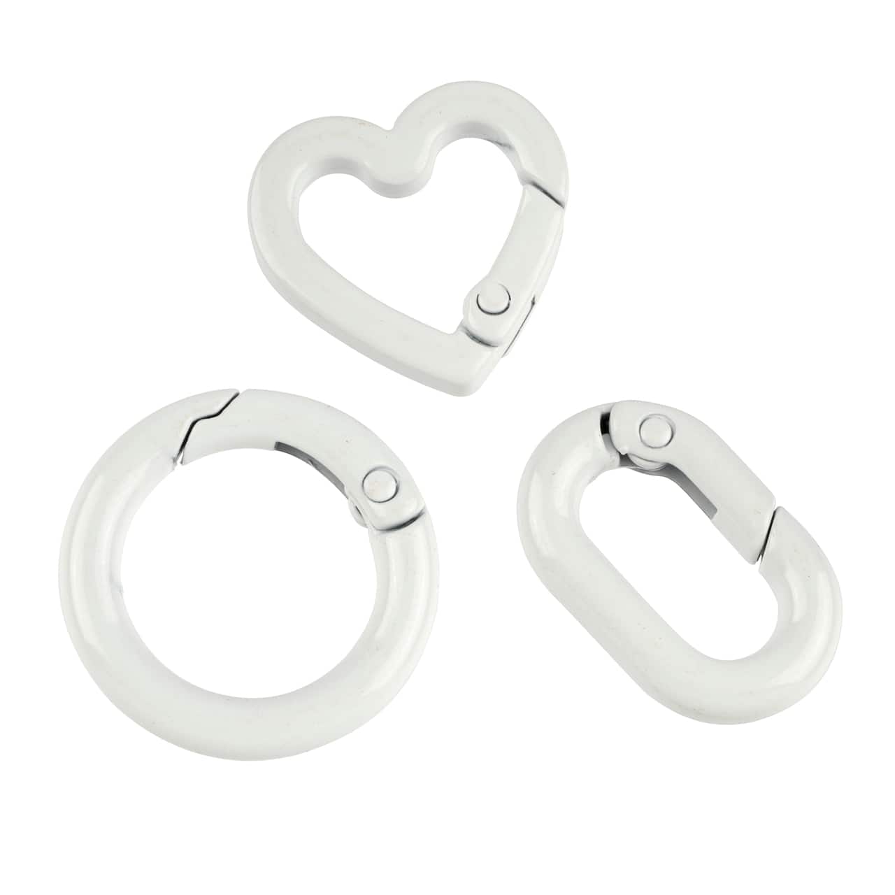 12 Pack: Enameled Hinge Closure Assortment by Bead Landing™